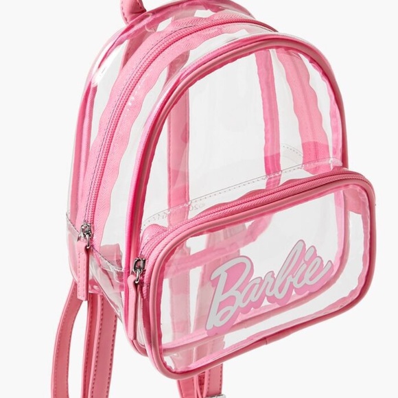 Barbie x Forever 21 | Barbie Transparent Backpack - Picture 5 of 10